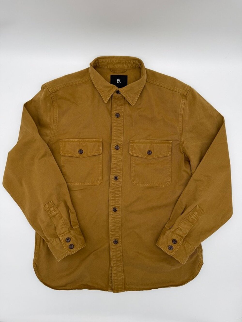 Banana Republic Heavy Twill Long Sleeve Button Up Over Shirt / Shacket L